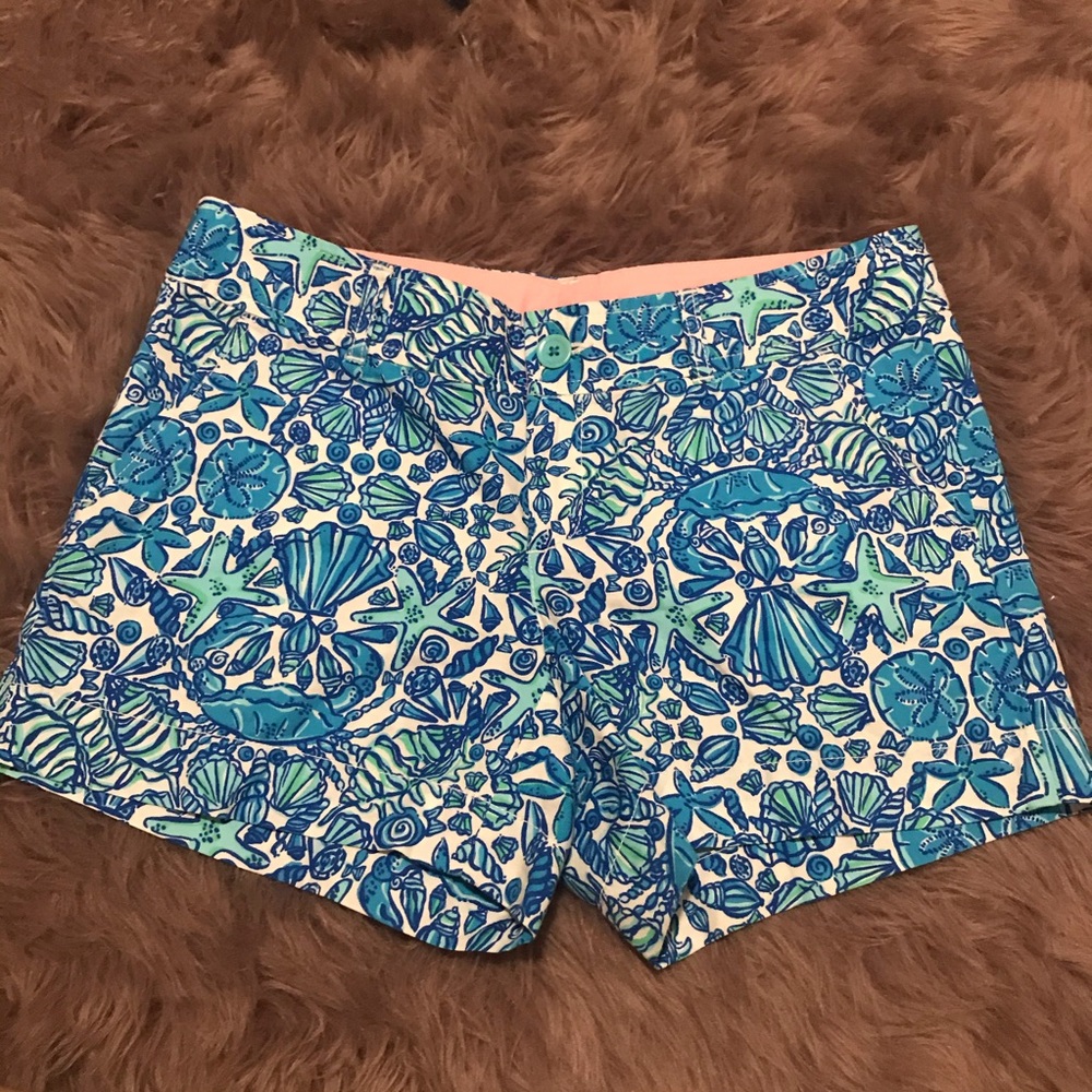 Lilly Pulitzer seashell shorts